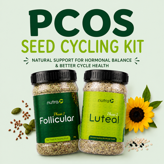 PCOS Seed Cycling Kit – Free Nutritionist Consultation
